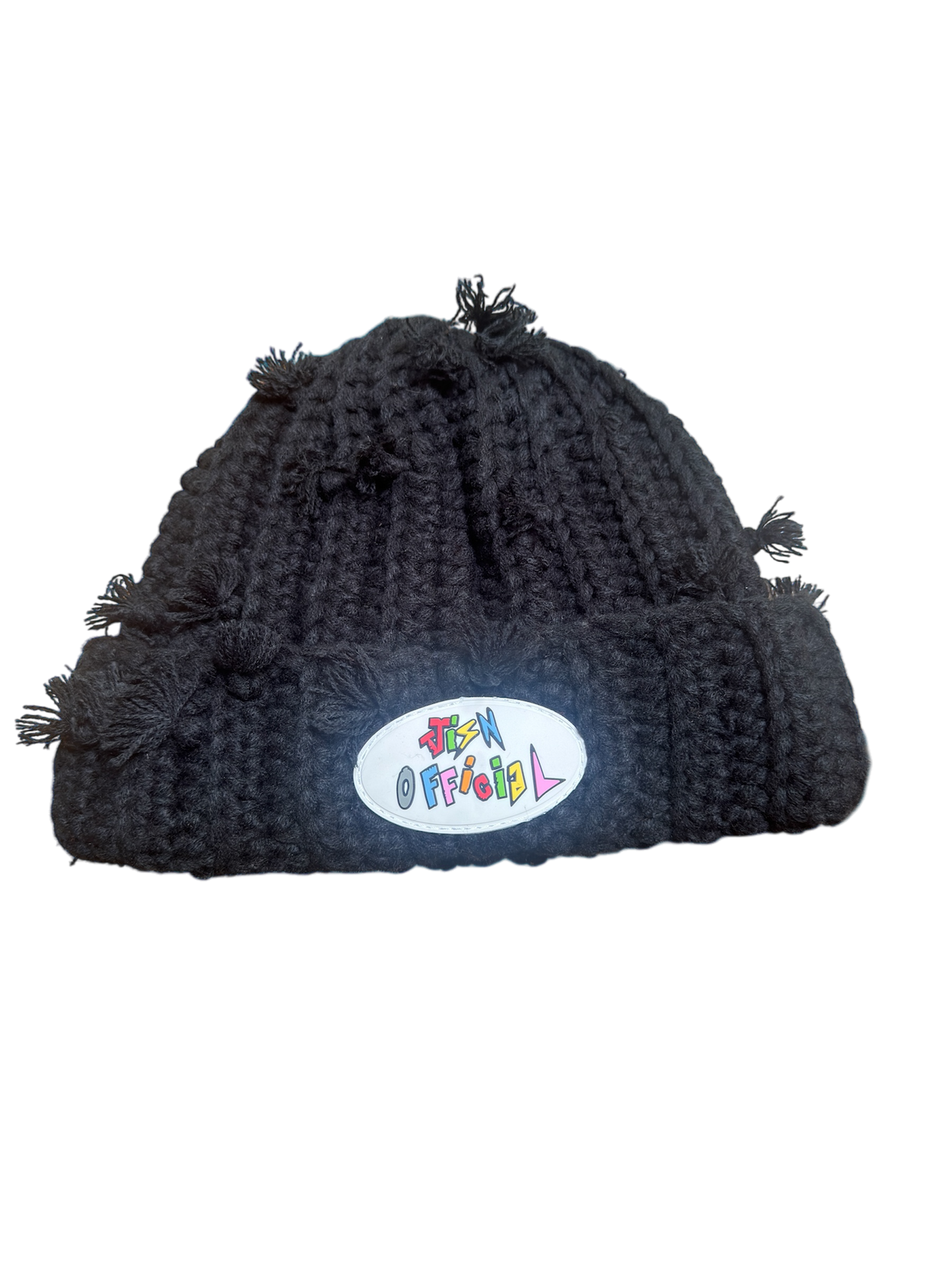 Black Knitted Hat